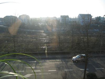 Fensterblick 14. Februar 08