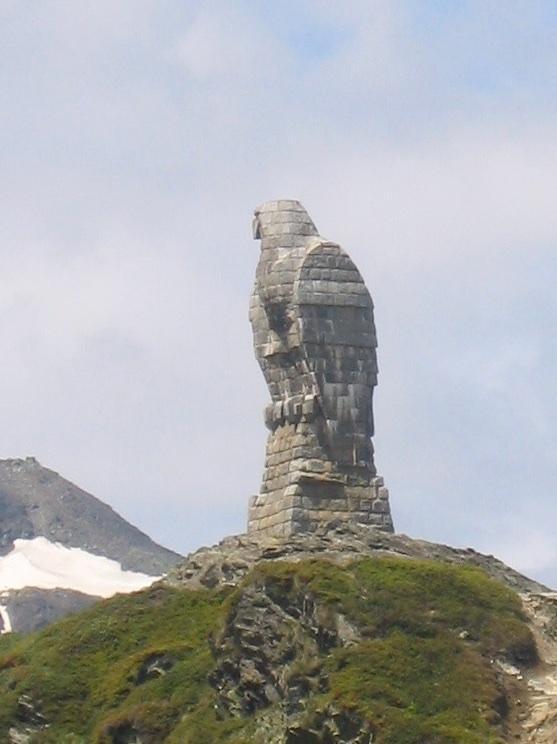 Die Passhöhe des